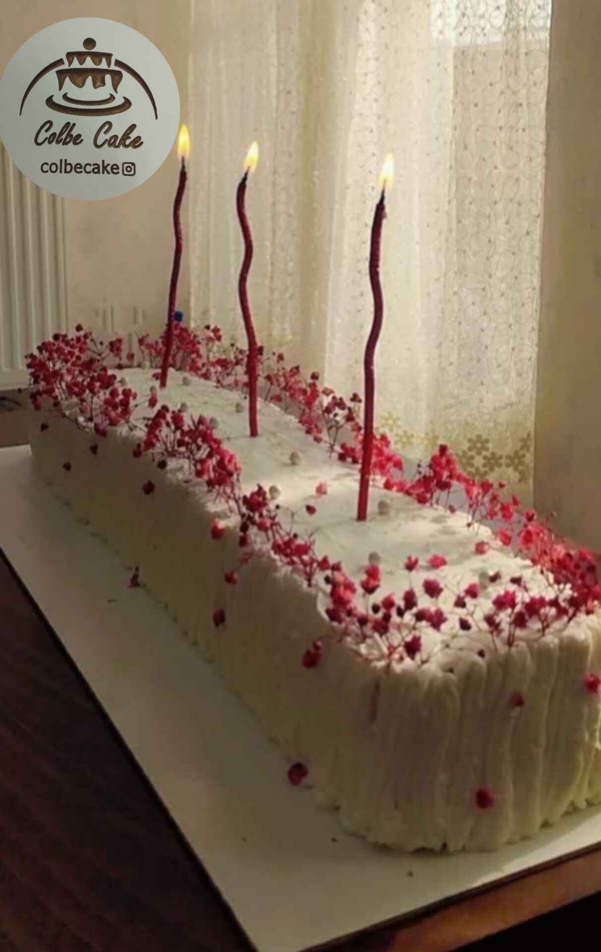 کیک مستطیلی ترند ❤️